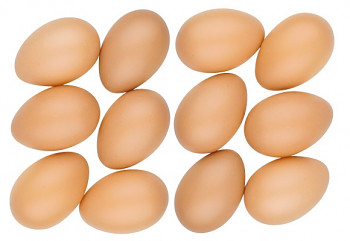 Velikonoční vajíčko HNĚDÉ S DÍRKOU
